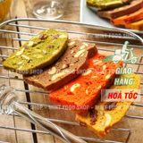  Bánh Biscotti Nguyên Cám Ngủ Cốc Mix Vani, Chocolate & Trà Xanh - Lon 320gr 