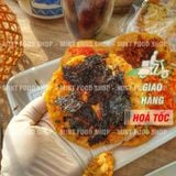  Cơm Cháy Mix Lục Vị - Vĩ 6 Miếng Cơm Cháy & 6 Loại Topping (Khô Gà, Khô Bò, Rong Biển, Mực Tẩm Vị, Chà Bông, Ruốc Tép) 