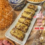  Thanh Gạo Lứt Chà Bông Mix Hạt Dinh Dưỡng Túi 500Gr (Thanh gạo lứt ngủ cốc chà bông) 