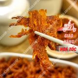  Khô Mực Xé Sợi Tẩm Vị Bình Định - Lon 300Gr 