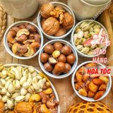  Hạt Dinh Dưỡng Mix 5 Vị (Macca, Hạt Dẻ Cười, Hạnh Nhân, Hạt Điều, Óc Chó) Lon 450Gram 