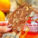  Bánh Biscotti Nguyên Cám Ngủ Cốc Vị Chocolate - Lon 320gr 