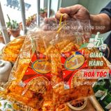  Bánh Tráng Tỏi Mix Khô Bò Xâu 10 Gói 
