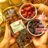 Táo Đen Mix Táo Đỏ Tân Cương Lon 450Gram 