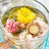  Trà Hoa Sen (Lotus) Mix Đầy Đủ VIP - Hộp 5 Set (Mix Tâm Sen - Hạt Sen - Củ Sen - Hoa Cúc - Hoa Hồng - Lá Sen - Cỏ Ngọt) 