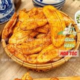  Chuối Sấy Mè Gừng Túi 500Gram 