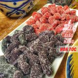  Kẹo Dâu Tây Mix Kẹo Dâu Tằm Lon 500gram - Đặc Sản Đà Lạt 