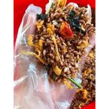  Gạo Lứt Sấy Giòn Mix Rong Biển & Khô Gà Ăn Liền Lon 300gr & Lon 100Gr 