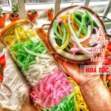  Mứt Dừa Non Thanh Điệp Sợi Đũa Mix Vị Lon 450gr 