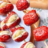  Táo Đỏ Kẹp Sữa Nhân Hạt Điều (Burger táo đỏ nhân marshmallow sữa kẹp hạt điều) Túi 1kg 