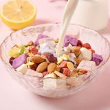  Hạt Dinh Dưỡng Sữa Chua Trái Cây Meizhoushike Yogurt, Nuts Oatmeal - Gói Màu Xanh 400Gr 