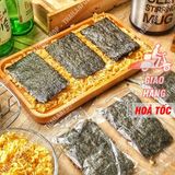  Rong Biển Kẹp Hạt Dinh Dưỡng Chà Bông - Snack Rong Biển HQ Túi 500Gr 