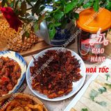 Râu Mực (Đầu Mực) Tẩm Vị Tỏi Ớt Lon 300Gram 