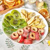  Combo 30 Gói Trà Detox Mix SƠN TRA XOÀI KIWI + Tặng Bình Thủy Tinh (Trà hoa quả Sấy Khô - Trà Thảo Mộc) nhiều vị 