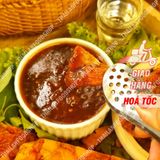  Tóp Mỡ Chấm Mắm Me (Kèm Sốt Mắm Me Kẹo & Tương Ớt) Siêu Tiện Lợi Và Thơm Ngon - Túi 300Gr 