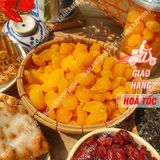  Ô Mai Xí Muội Mơ Vàng ( Xí Muội Đào Vàng) Lon 500Gram & Lon 200Gram - Không Hạt 