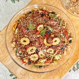  Trà Gạo Lứt Táo Đỏ Thảo Mộc 8 Vị - Túi 500gr - gạo lứt, đậu đen, đậu xanh, kỷ tử, táo đỏ, đông trùng, cỏ ngọt, hoa nhài 