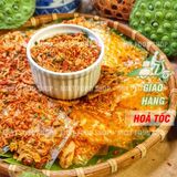  Bánh Tráng Sate Muối Tôm Hành Phi Hộp 340gr - 360gr 