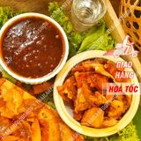  Da Heo Tóp Mỡ Chiên Giòn Chấm Mắm Me - Túi 300gram 