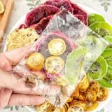  Combo 30 Gói Trà Detox Mix THANH LONG KIWI THƠM TẮC VÀNG + Tặng Bình Thủy Tinh (Trà hoa quả Sấy Khô - Trà Thảo Mộc) 
