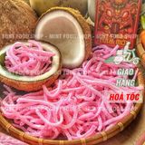  Mứt Dừa Non Thanh Điệp Sợi Đũa Vị Dâu Tây - Túi 1kg 
