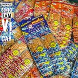  Snack Mực Bento Tẩm Vị Cay (Màu Xanh) Gói 5Gram 