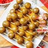  Ô Mai Sấu Muối Ớt Xiên Que Kèm Muối Chấm Hộp 500gr (Hộp 7 Xiên) 