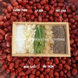  Mủ Trôm Hạt Chia & Nấm Tuyết ( Nấu 4 - 5 Lít ) 
