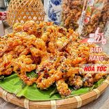  Chân Gà Rút Xương Sấy Giòn Sốt Cháy Tỏi Túi 1Kg - Ăn Liền 