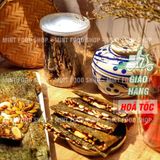  Rong Biển Kẹp Hạt Dinh Dưỡng - Snack Rong Biển HQ Lon 150gr 
