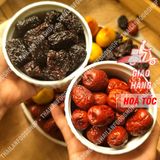  Táo Đen Mix Táo Đỏ Tân Cương Lon 450Gram 