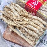  Nhân Sâm Trường Bạch Size 60 CỦ/ 1KG (Nhân Sâm Nguyên Củ - Nhân Sâm Sấy Khô) Túi 100g 