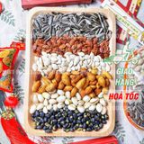  Hộp Hoa Mai Mix Hạt Lục Vị(Hạt Dẻ Cười/ Hạnh Nhân Rang Bơ/ Đậu Đen Rang Muối / Hạt Bí/ Hạt Dưa/ Hạt Hướng Dương)Hộp 535g 