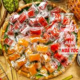  Kẹo Viên Sấy Dẻo Mix 3 Vị (Dâu Tây/ Thanh Long/ Mít) Lon 400Gram 