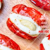  Táo Đỏ Kẹp Sữa Nhân Hạt Điều (Burger táo đỏ) Túi 500gr 
