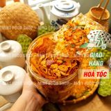  Bánh Tráng Sate Muối Tôm Hành Phi Hộp 340gr - 360gr 