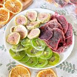  Combo 30 Gói Trà Detox Mix THANH LONG KIWI SUNG + Tặng Bình Thủy Tinh (Trà hoa quả Sấy Khô - Trà Thảo Mộc) nhiều vị 