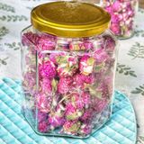  Trà Hoa Cúc Bách Nhật Tím Sấy Khô (Hoa Cúc Pha Lê - Cúc Mút Áo - Hoa Bi - Gomphrena Globosa) Túi 500Gr 