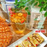  Trà Bạch Cúc Kỷ Tử Đường Phèn Mật Ong Hộp 12 Viên & Túi 1Kg (Trà Hoa Cúc Trắng Kỷ Tử) 