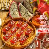  Kẹo Thanh Long Viên Sấy Dẻo - Lon 400gram 