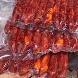  Lạp Xưởng Tôm Trứng Muối 1kg - 2 túi 500gr 