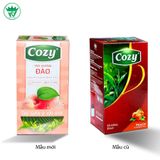  Trà Đen Lộc Phát - Trà Cozy Ô Long - Trà Cozy Đào - Trà Lipton 