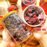  Trà Hoa Atiso Đỏ Sấy Lạnh Lon 120Gram (Hoa Hibiscus/ Hoa Bụp Giấm) 