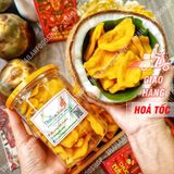  Mít Sấy Dẻo Không Đường Lon 500Gram & 300Gram 