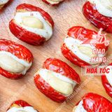  Táo Đỏ Kẹp Sữa Nhân Hạt Điều (Burger táo đỏ) Túi 1kg 