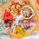  Trà Chanh Thảo Mộc 1 Set & Hộp 5 Set (Mix Táo Đỏ, Kỷ Tử, Cúc Vàng, Tràn Bì, Cam Thảo, Xí Muội, Nho Khô, Chanh Lát) 