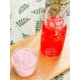 Bột Trà Dâu Hòa Tan - Túi 100gr 