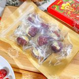 Táo Đỏ Kẹp Sữa Nhân Hạt Điều (Burger táo đỏ nhân marshmallow sữa kẹp hạt điều) Túi 1kg 