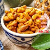  Hạt Điều Rang Tỏi Ớt Loại 1 Lon 500gr 
