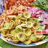  Bánh Tai Heo Nhí Trung Hiếu Vị Truyền Thống Mix Vị Trà Xanh - Lon 350gr 